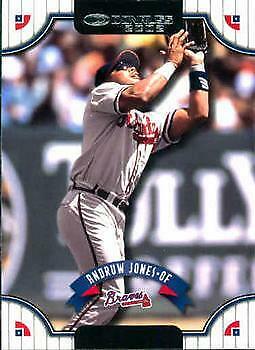 Andruw Jones #28 Baseball Cards 2002 Donruss