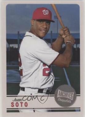 Juan Soto #AS-JS 2020 Topps Archives Snapshots Baseball