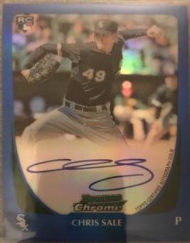 Chris Sale #220 2011 Bowman Chrome Baseball