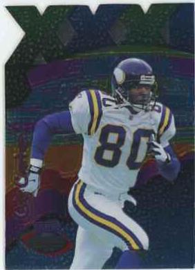 Cris Carter #37 1996 Playoff Illusions Football