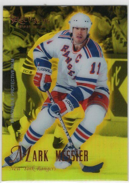 Mark Messier #14 Hockey Cards 1995 Select Certified