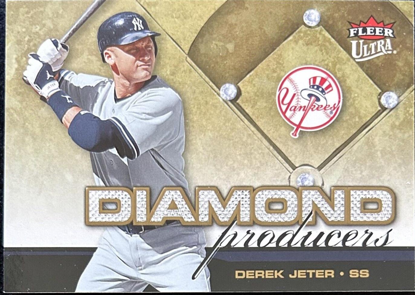 Derek Jeter #DP1 Baseball Cards 2006 Ultra Diamond Producers
