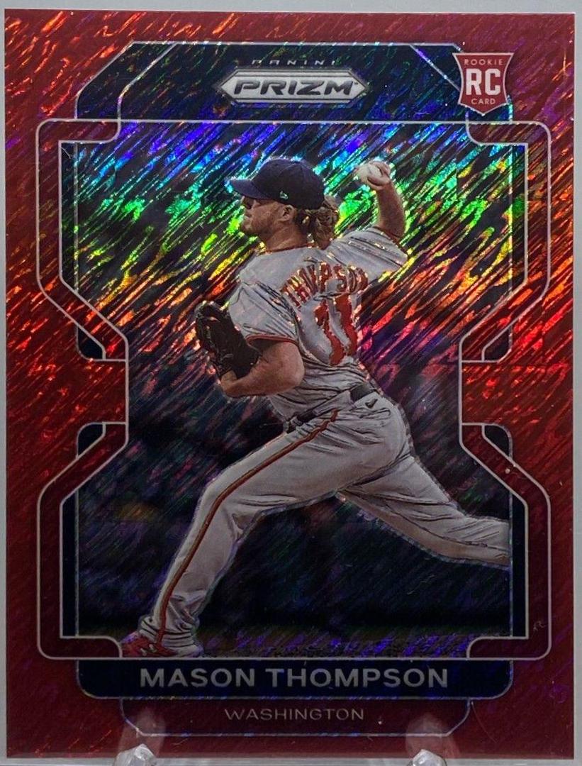 Mason Thompson [Red Shimmer Prizm] #28