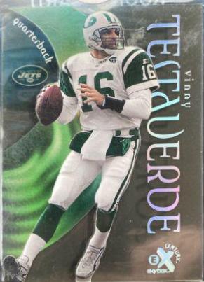 Vinny Testaverde #8 Football Cards 1999 Skybox E X Century