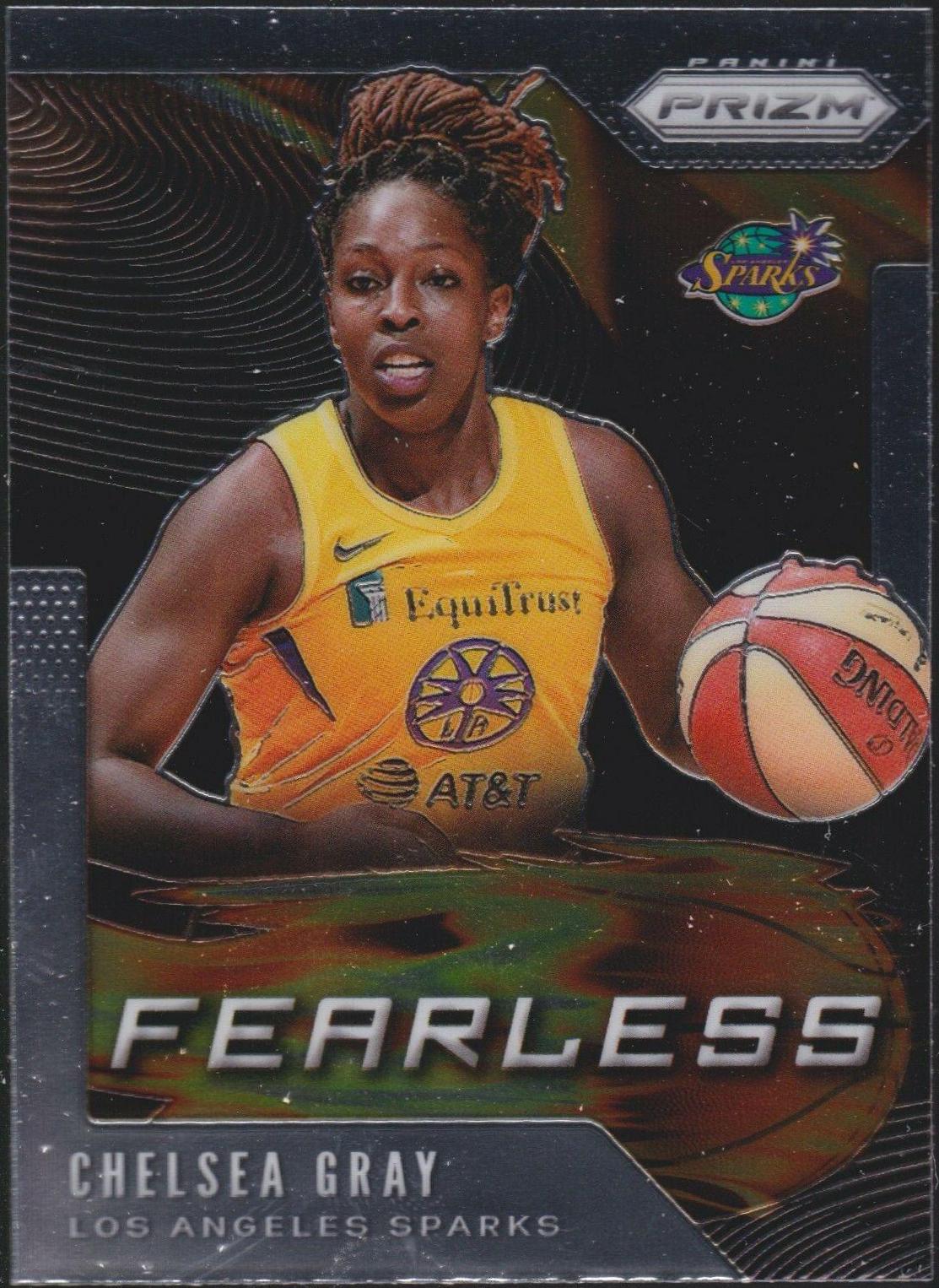 Chelsea Gray #4 Basketball Cards 2020 Panini Prizm WNBA Fearless