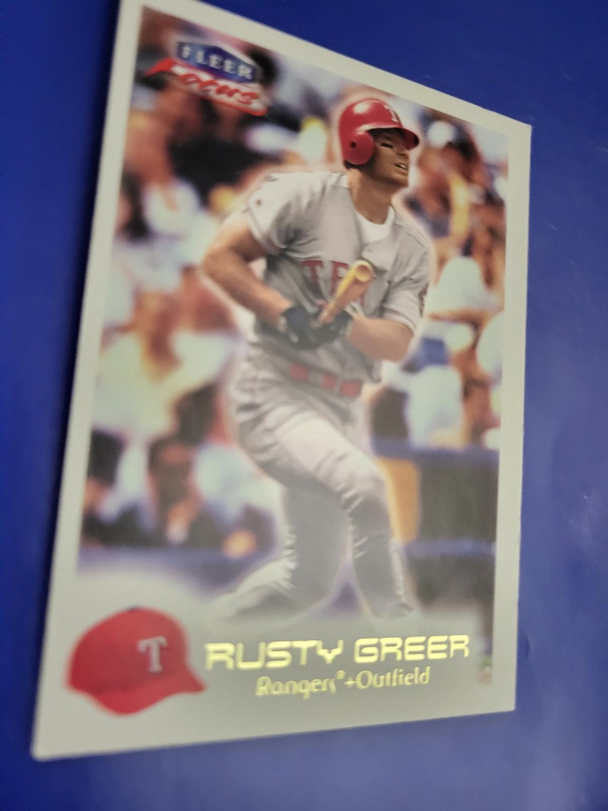 Rusty Greer #25 Baseball Cards 2000 Fleer Focus