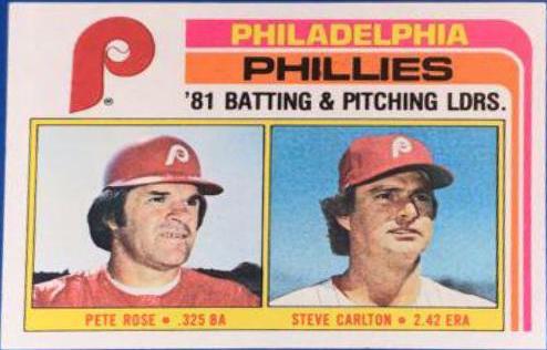 Phillies Leaders #636 Baseball Cards 1982 Topps