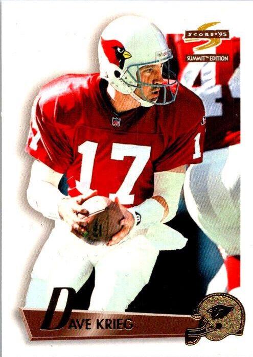 Dave Krieg #8 Football Cards 1995 Summit