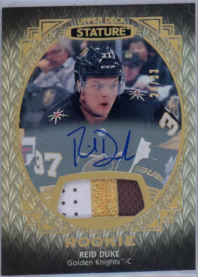 Reid Duke [Portrait Patch Autograph] #170