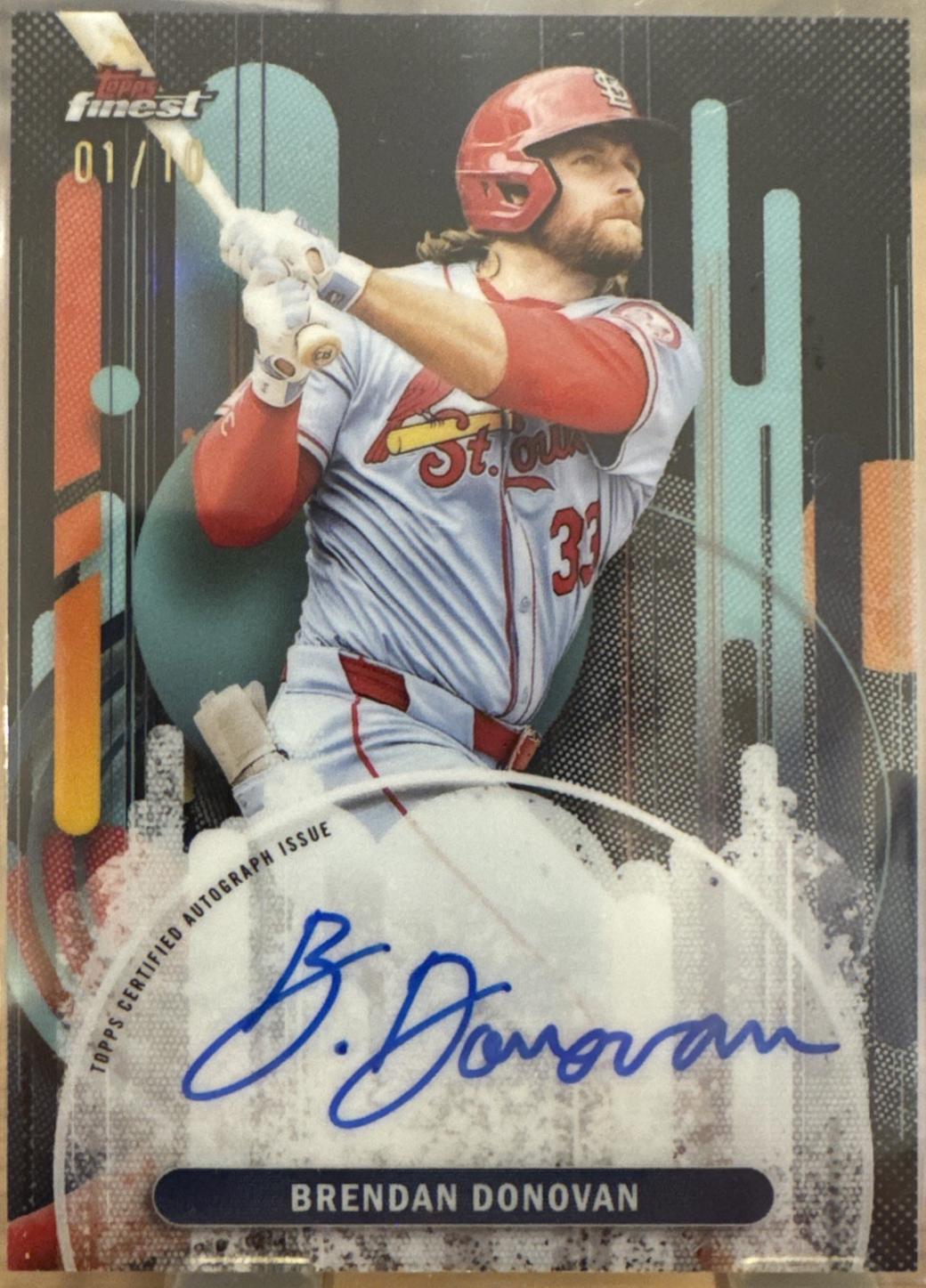 Brendan Donovan [Black Refractor] #FA-BD