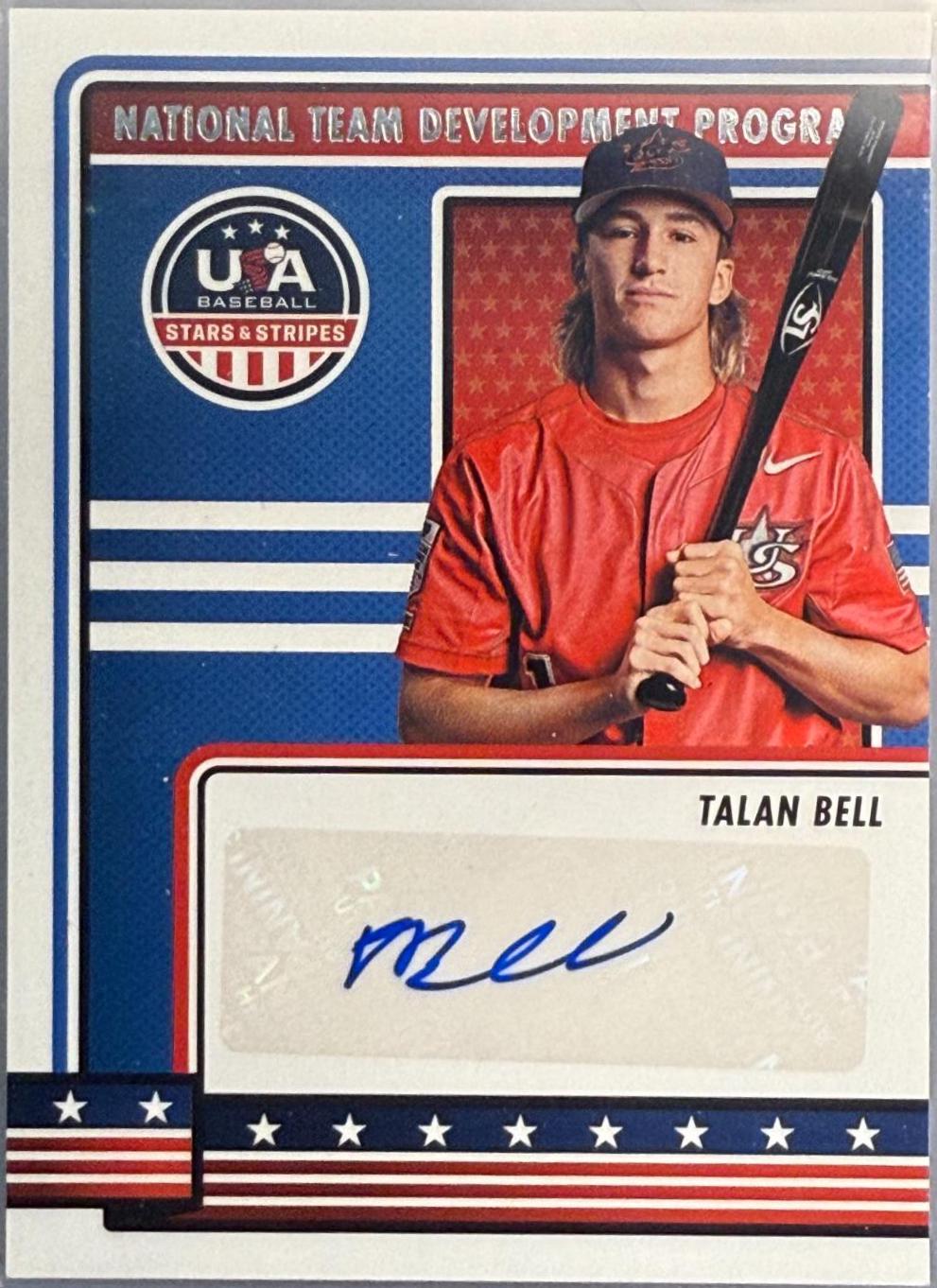 Ntdp Pack Back Talan Bell #NTDP-TB Prices | 2023 Panini Stars & Stripes USA National ...
