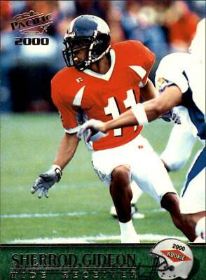 Sherrod Gideon #417 Football Cards 2000 Pacific