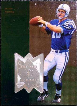 Peyton Manning #311 Football Cards 1998 Spx Finite