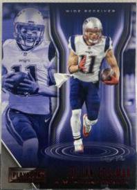 Julian Edelman #2 Football Cards 2018 Panini Playbook