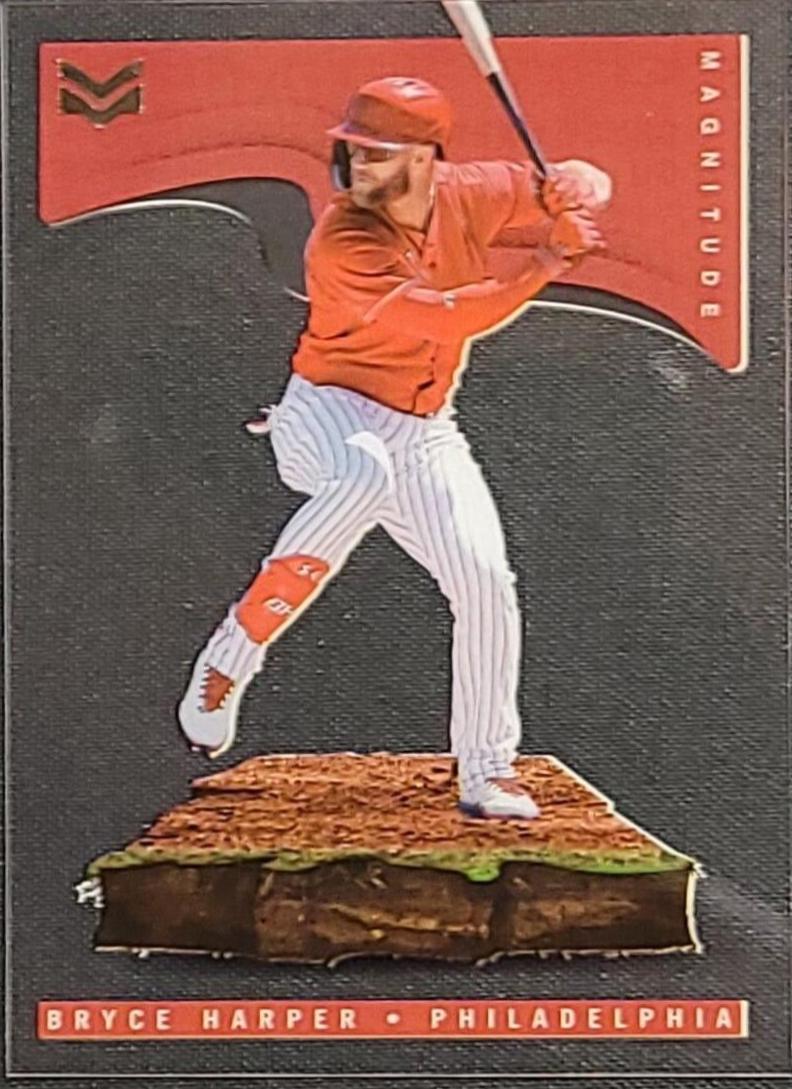 Bryce Harper #9 Baseball Cards 2022 Panini Chronicles Magnitude