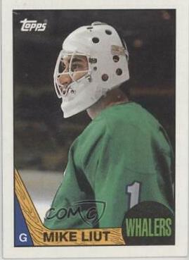 Mike Liut #152 Hockey Cards 1987 Topps