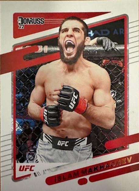 Islam Makhachev #1 Ufc Cards 2022 Panini Donruss UFC