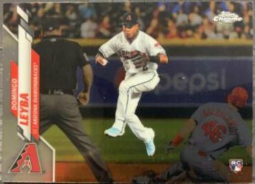 Domingo Leyba #10 Baseball Cards 2020 Topps Chrome