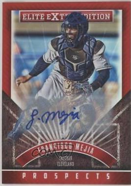 Francisco Mejia #152 2015 Panini Elite Extra Edition Baseball