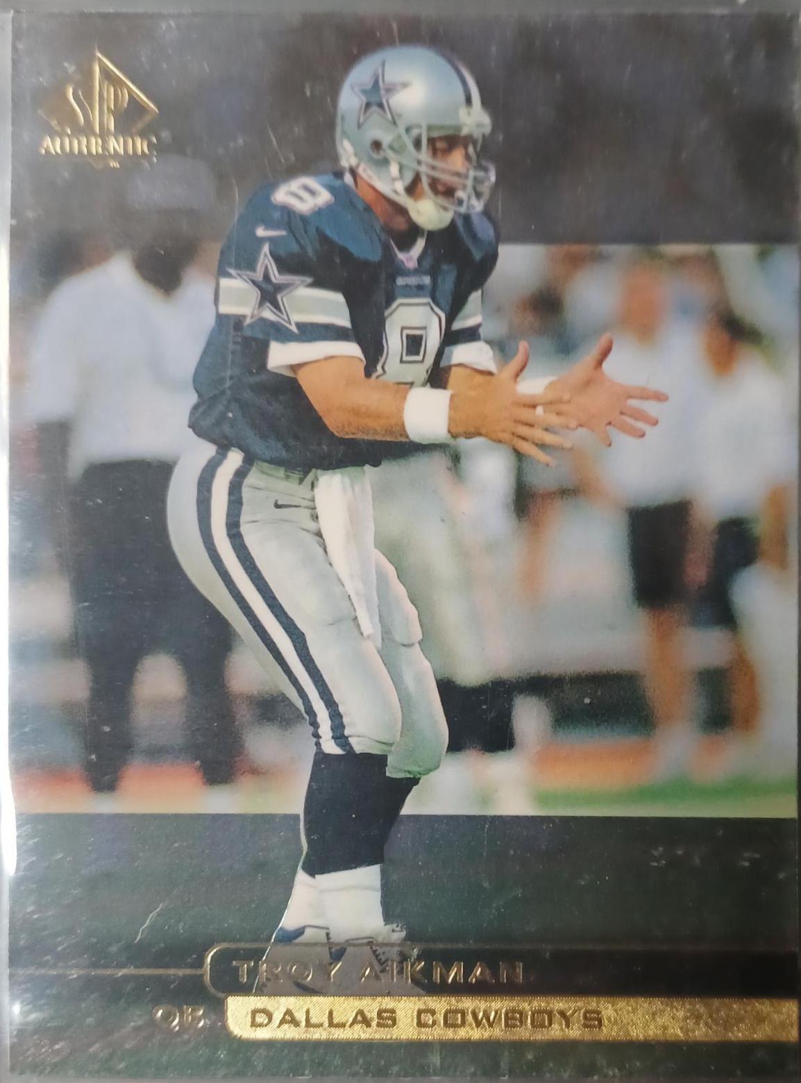 Troy Aikman #62 1998 Sp Authentic Football