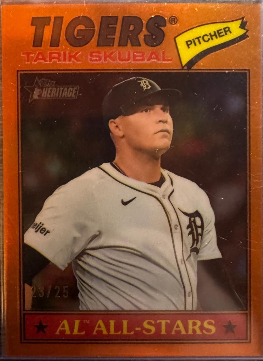 Tarik Skubal [Orange Bordered Chrome] #281 Prices | 2026 Topps