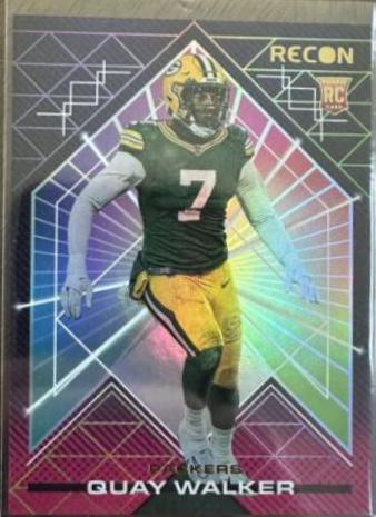 Quay Walker #REC-14 Football Cards 2022 Panini Chronicles Recon