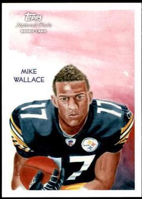 Mike Wallace #C123 Football Cards 2009 Topps National Chicle