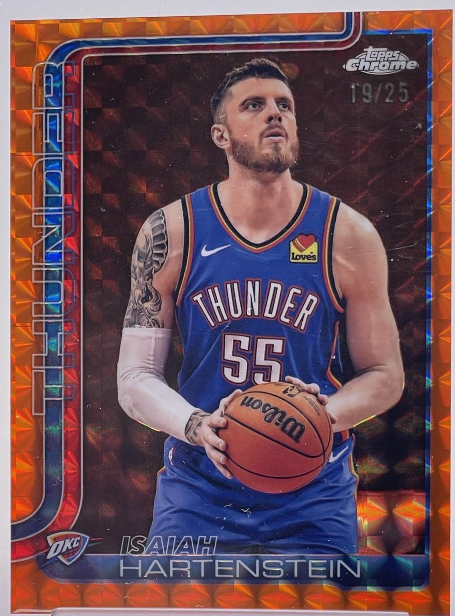 Isaiah Hartenstein [Orange Geometric Refractor] #181