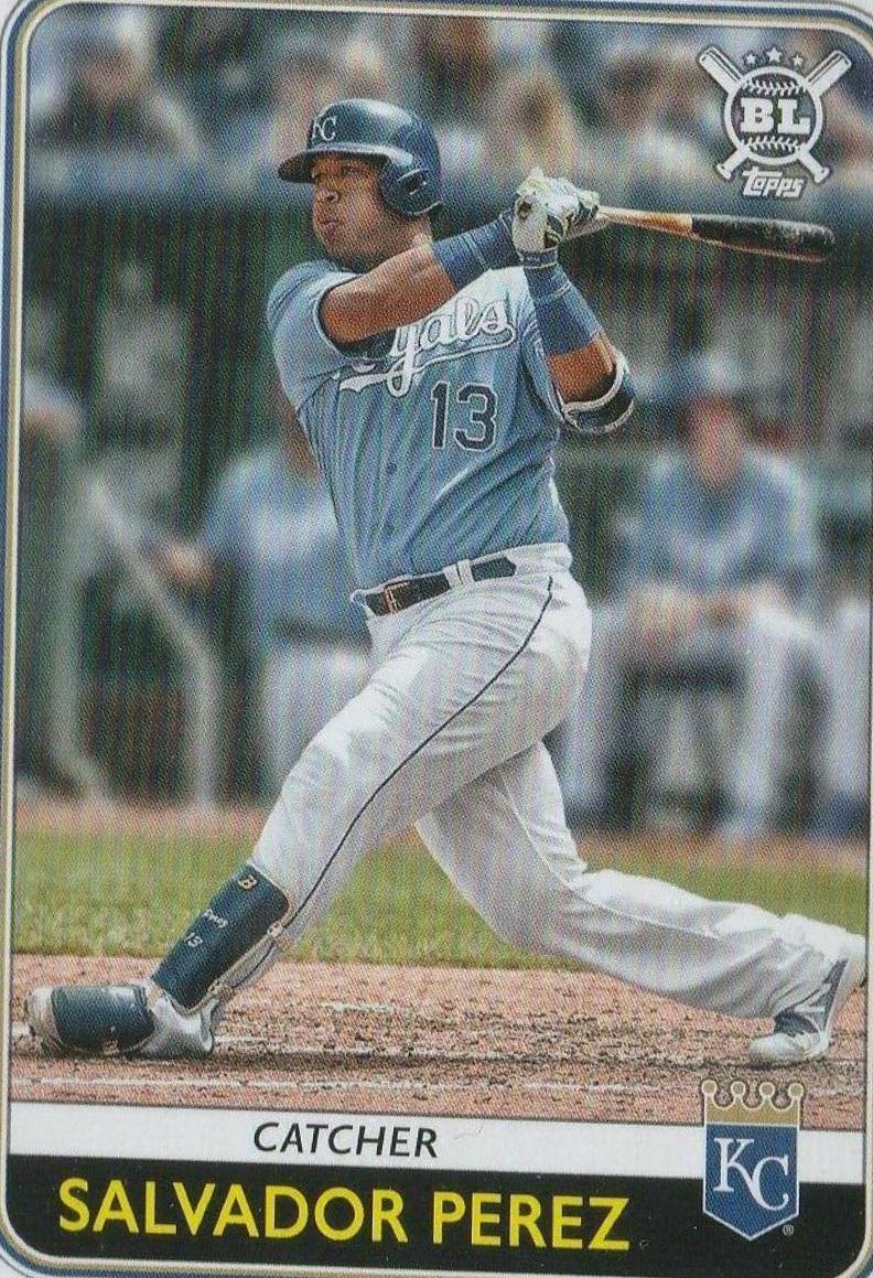Salvador Perez #1 Baseball Cards 2020 Topps Big League