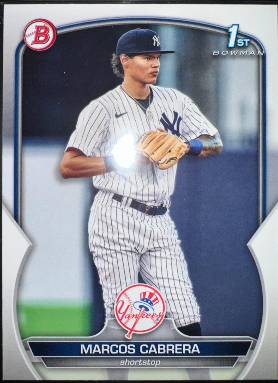Marcos Cabrera #BP-46 2023 Bowman Prospects Baseball