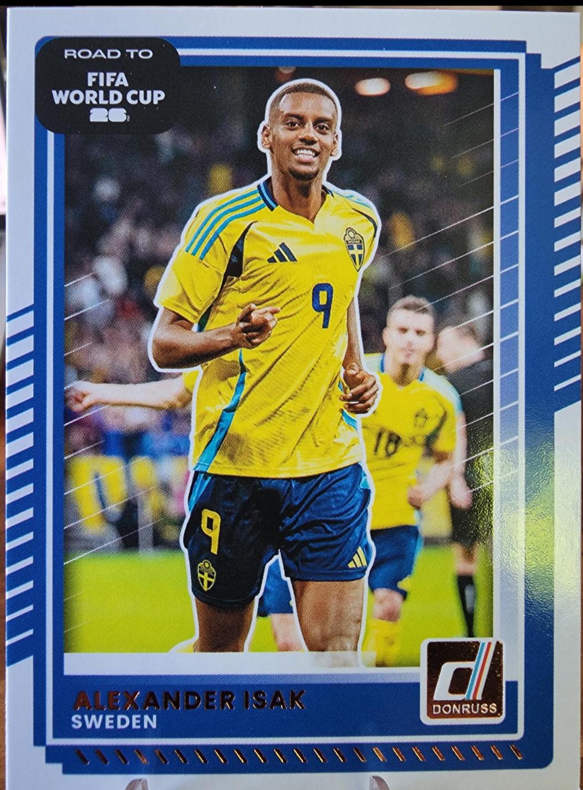 Alexander Isak #81 2025 Panini Donruss Road To FIFA