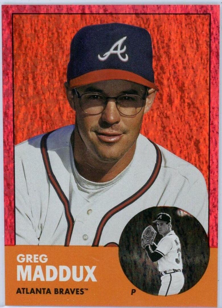 Greg Maddux [Red Hot Foil] #86