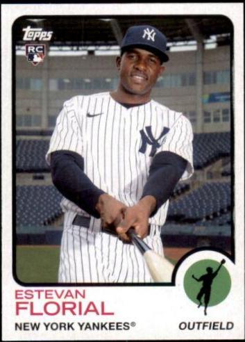 Estevan Florial #105 Baseball Cards 2021 Topps Archives