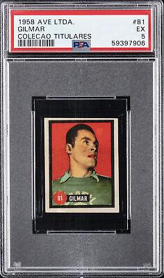 Gilmar #81 1958 Ave Colecao Titulares Soccer