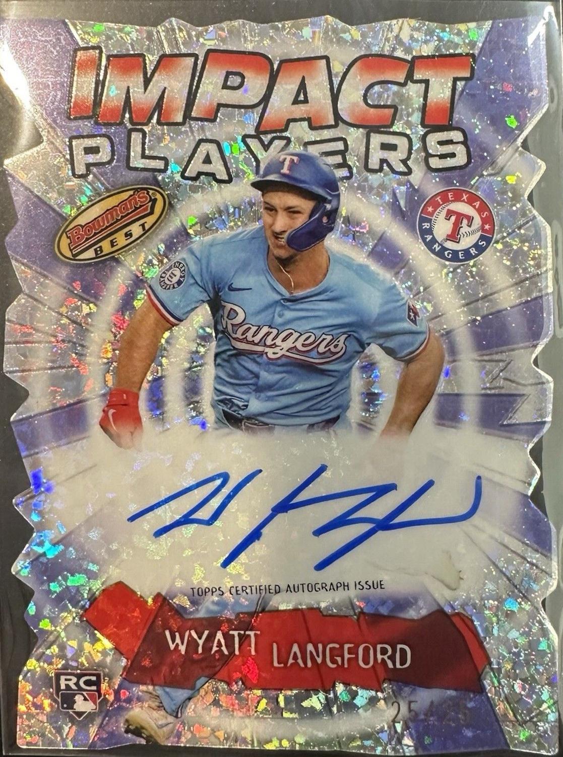 Wyatt Langford [Mini-Diamond Refractor] #IPA-WL