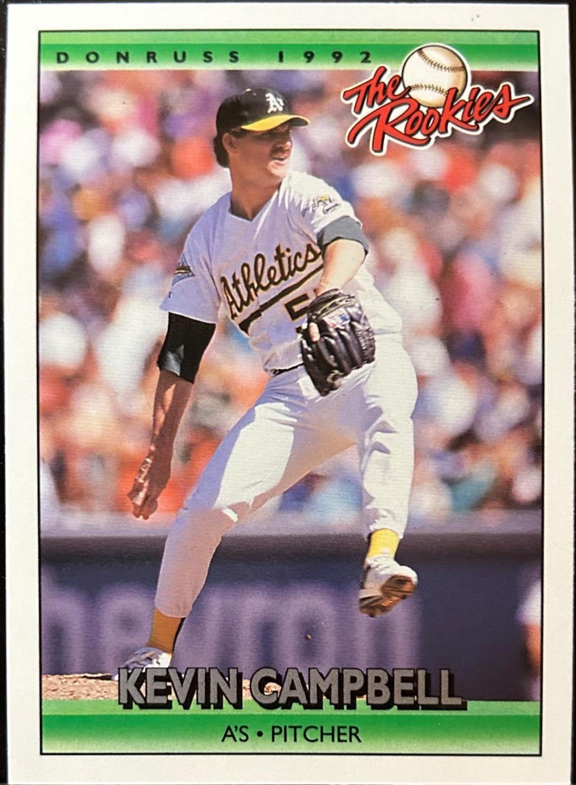 Kevin Campbell #21 Baseball Cards 1992 Panini Donruss Rookies