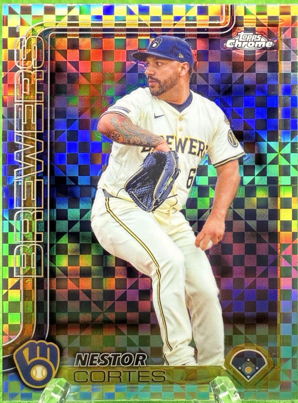 Nestor Cortes #22 2025 Topps Chrome Baseball