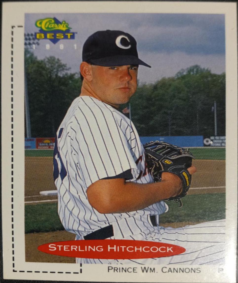 Sterling Hitchcock #385 Baseball Cards 1991 Classic Best