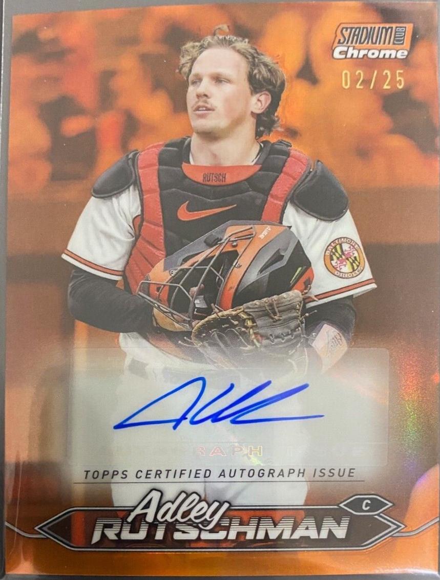 Adley Rutschman [Orange] #SCCA-ARU Prices | 2024 Topps Stadium