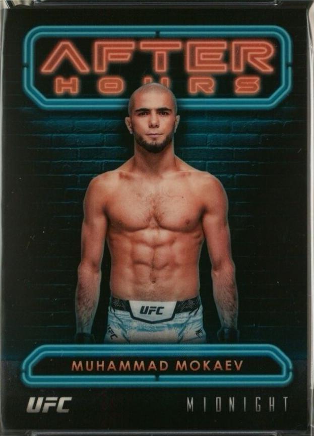 Muhammad Mokaev #AH-21 Ufc Cards 2024 Topps Midnight UFC After Hours