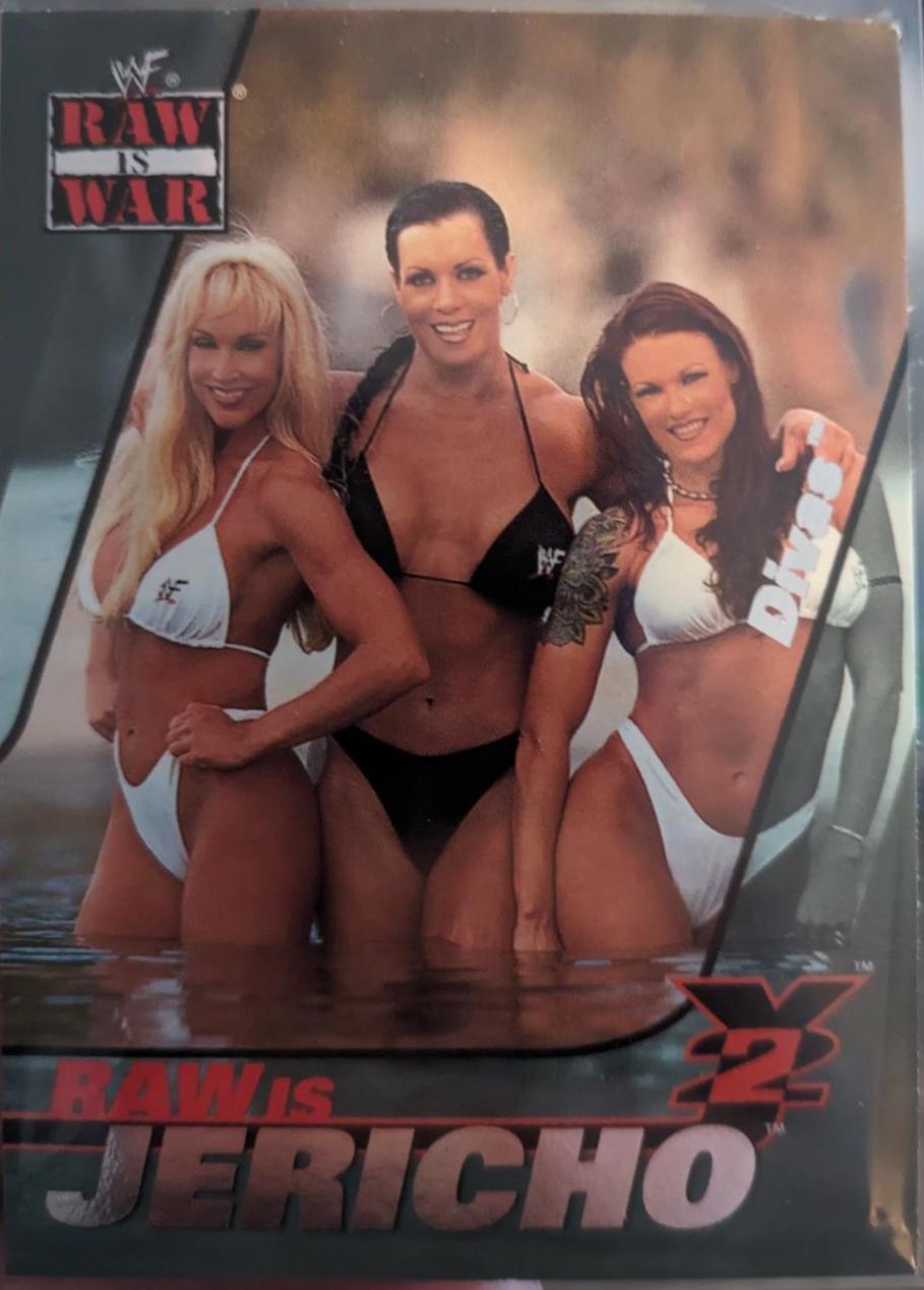 Divas #13 Wrestling Cards 2001 Fleer WWF Raw Is War Jericho