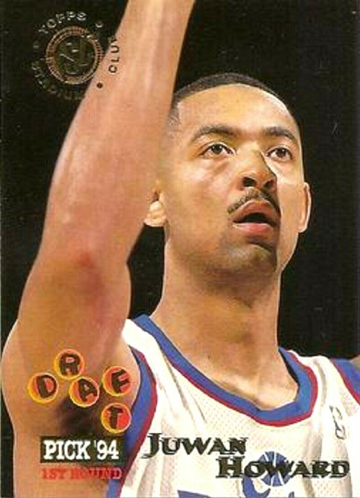 Juwan Howard #210 Basketball Cards 1994 Stadium Club