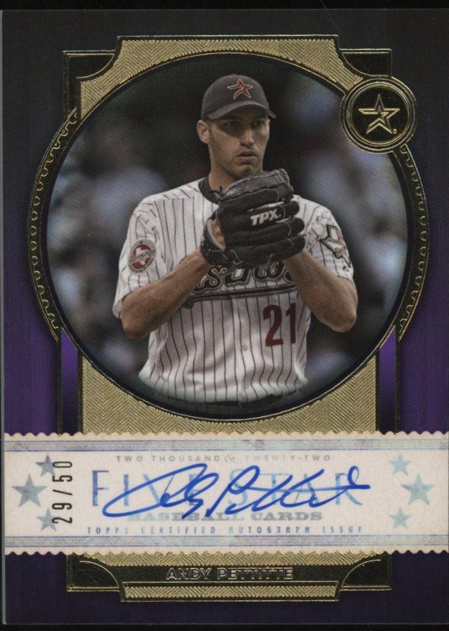Andy Pettitte [Purple] #FSA-AP