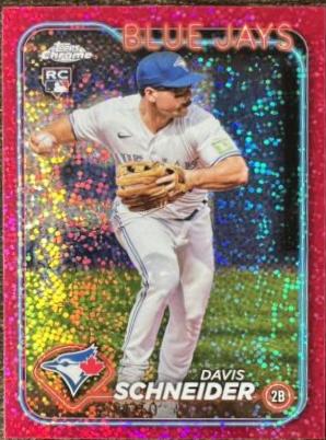 Davis Schneider [Magenta Speckle Refractor] #290