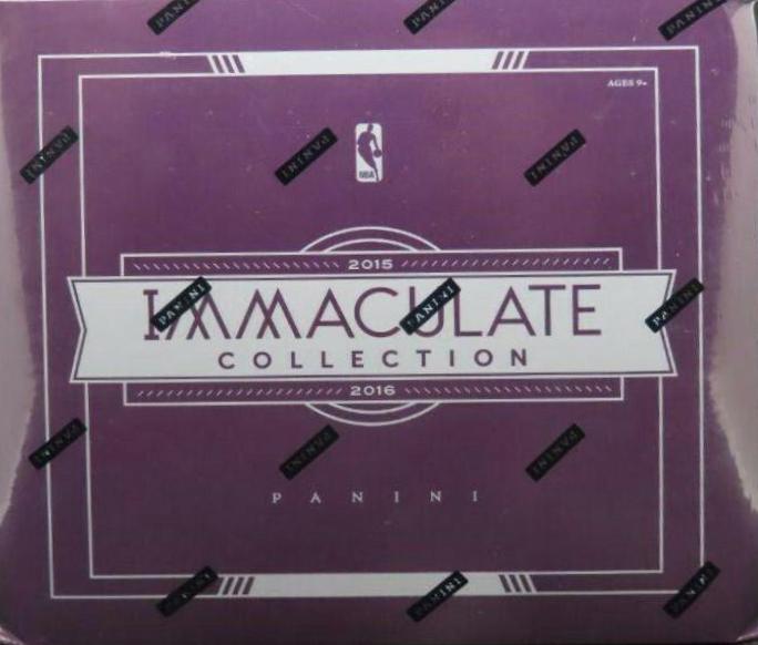 Hobby Box Basketball Cards 2015 Panini Immaculate Collection