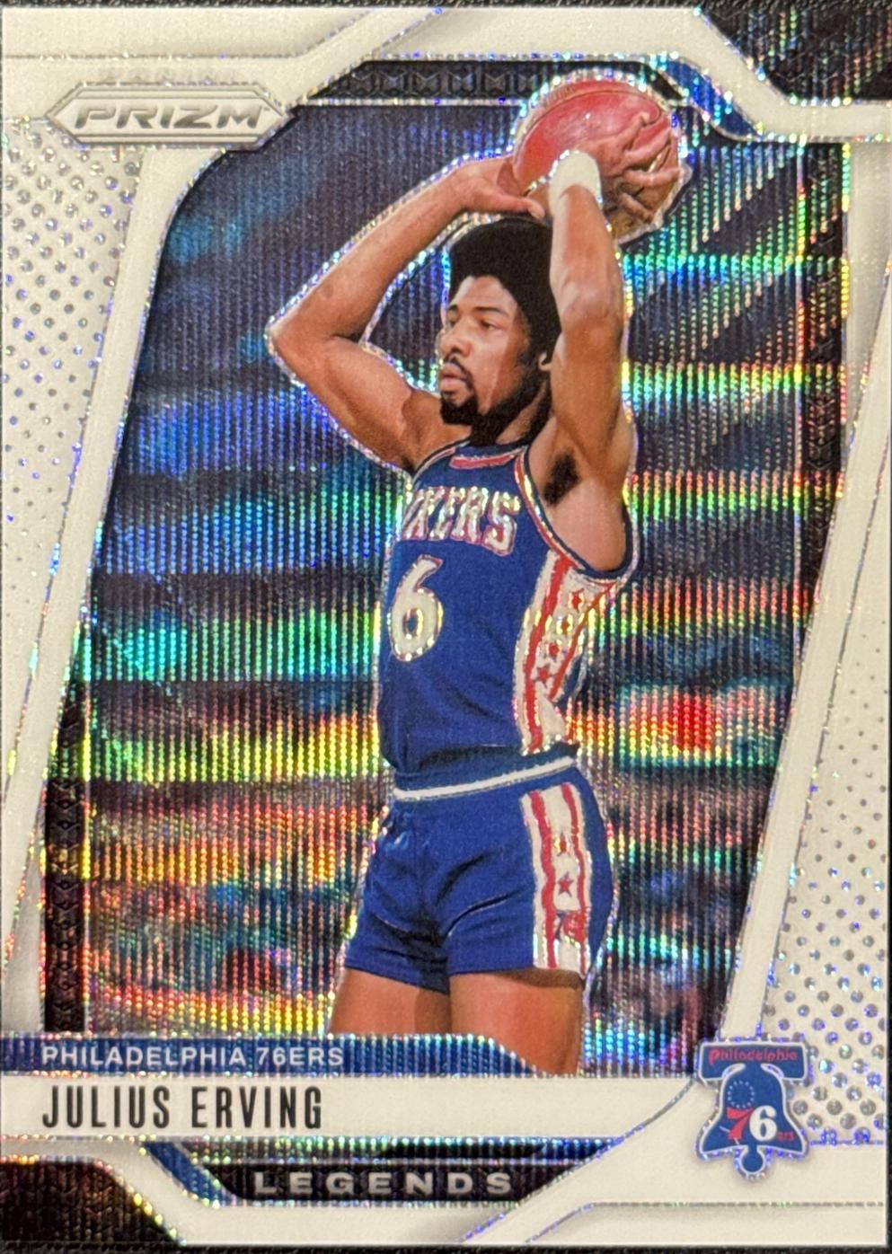 Julius Erving [White Wave] #292 Prices | 2024 Panini Prizm | Basketball ...