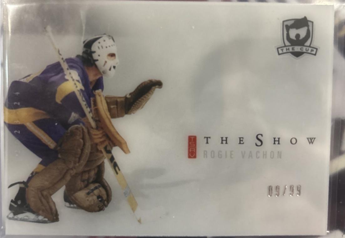 Rogie Vachon #SW-RV 2023 Upper Deck The Cup Show White Autograph Hockey