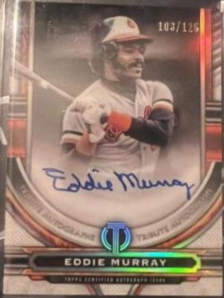 Eddie Murray #TA-EM 2023 Topps Tribute Baseball Autographs