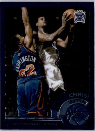 Chris Webber #69 2002-03 Topps Chrome Basketball