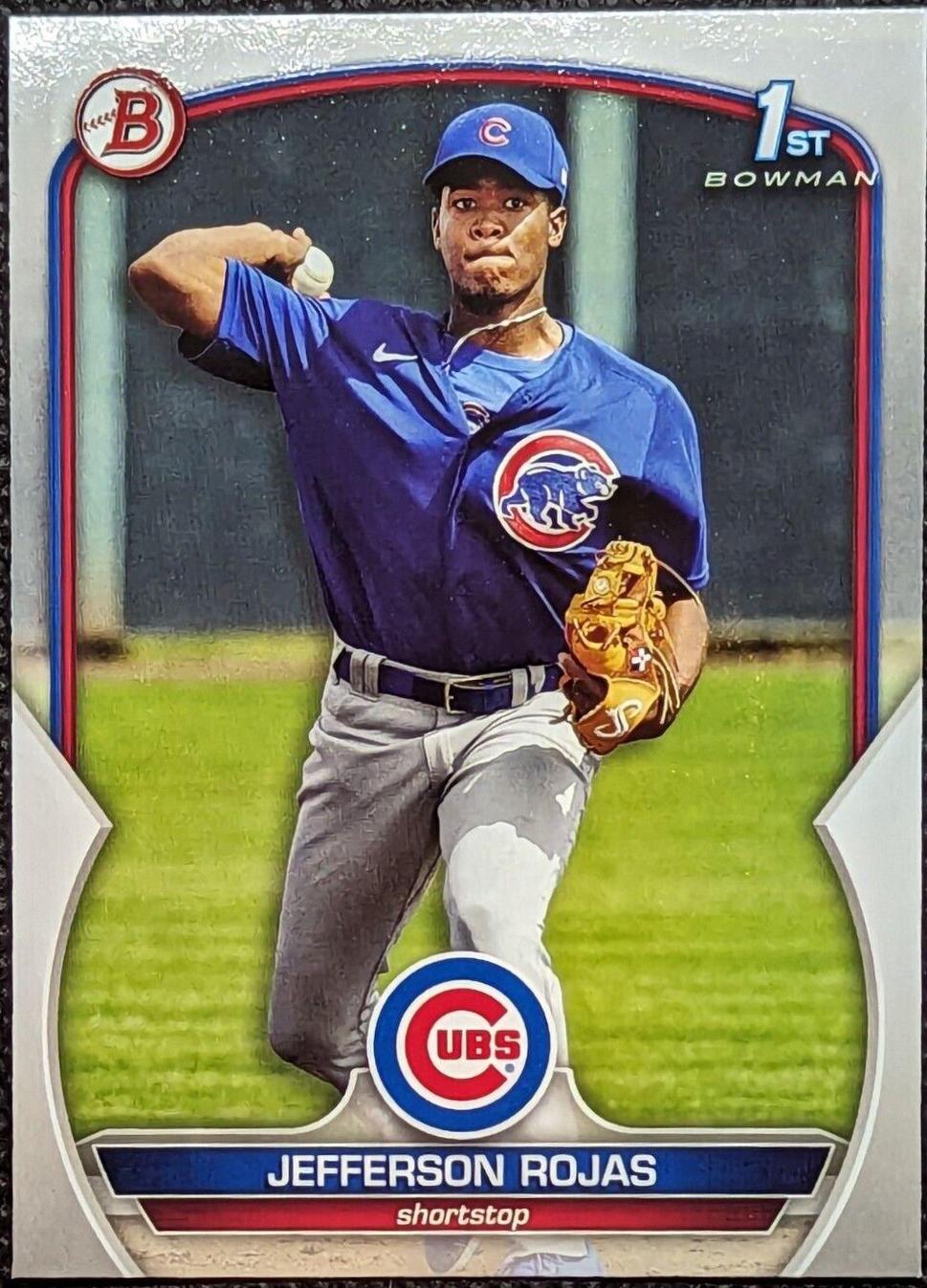 Jefferson Rojas #BP-70 2023 Bowman Prospects Baseball